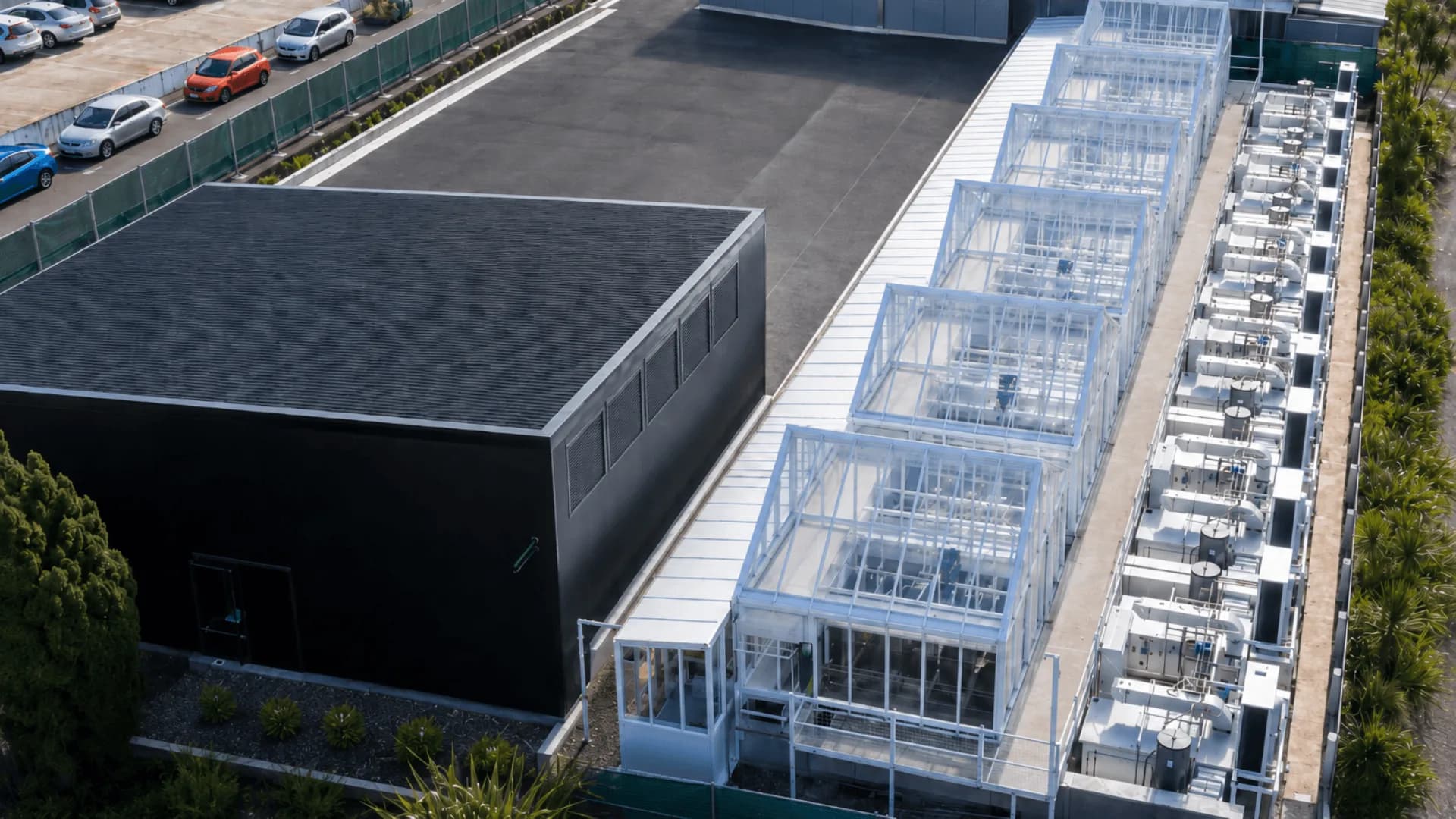 Industrial insulated panel quarantine facility exterior Mount Albert Auckland, Marsco Architecture